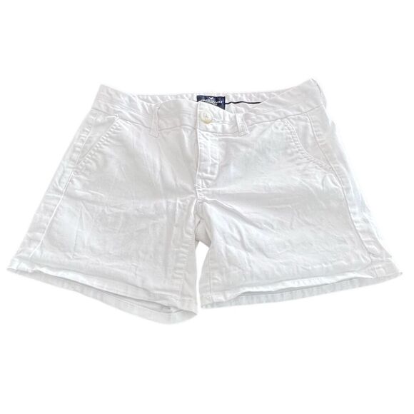 American Eagle midi White shorts size 0 - Picture 1 of 9